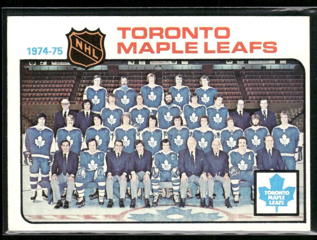 1975-76 Topps Toronto Maple Leafs #91 Toronto Maple Leafs