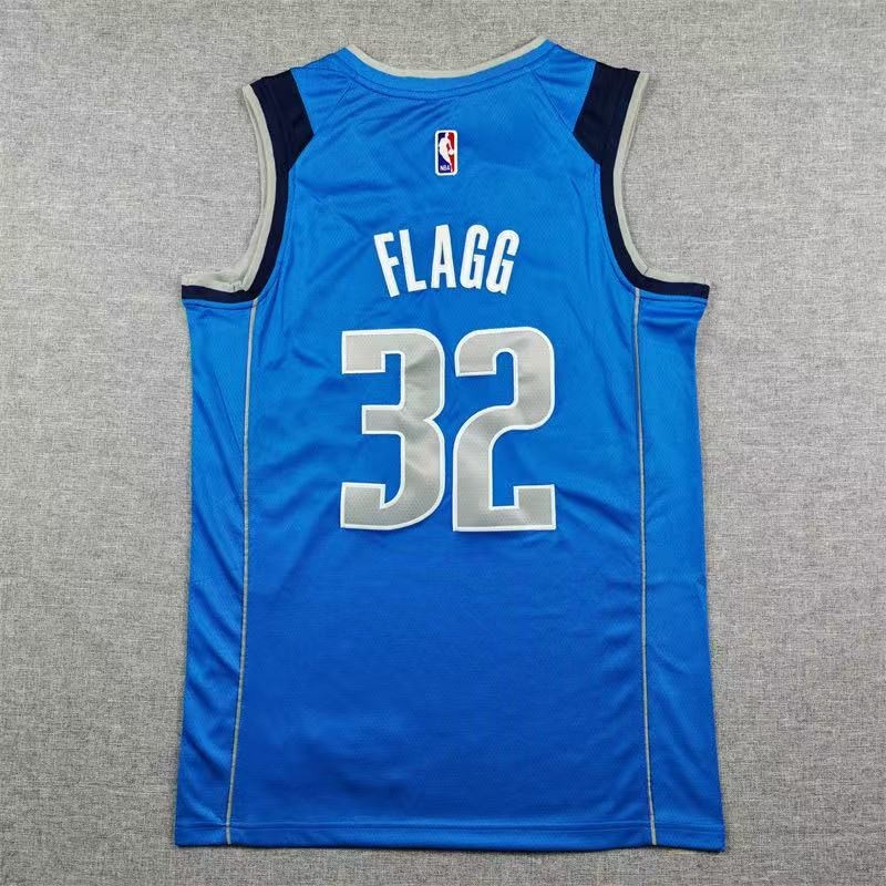 NWT Men’s Cooper Flagg Swingman Blue Navy/Blue/White /Green Stitched Jersey