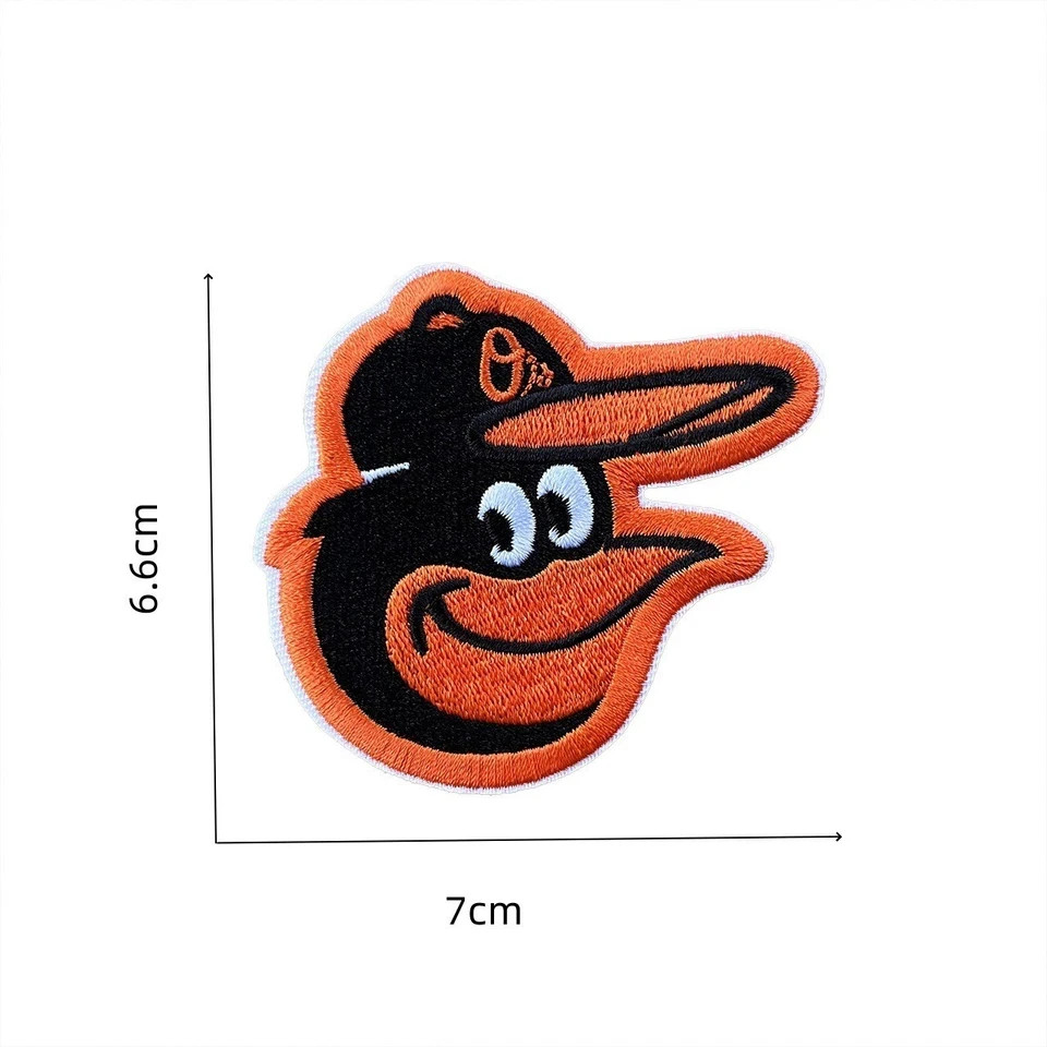 ALL MLB TEAMS LOGO 2-3” IRON ON PATCHES + MLB LOGOS For *35 PATCHES*