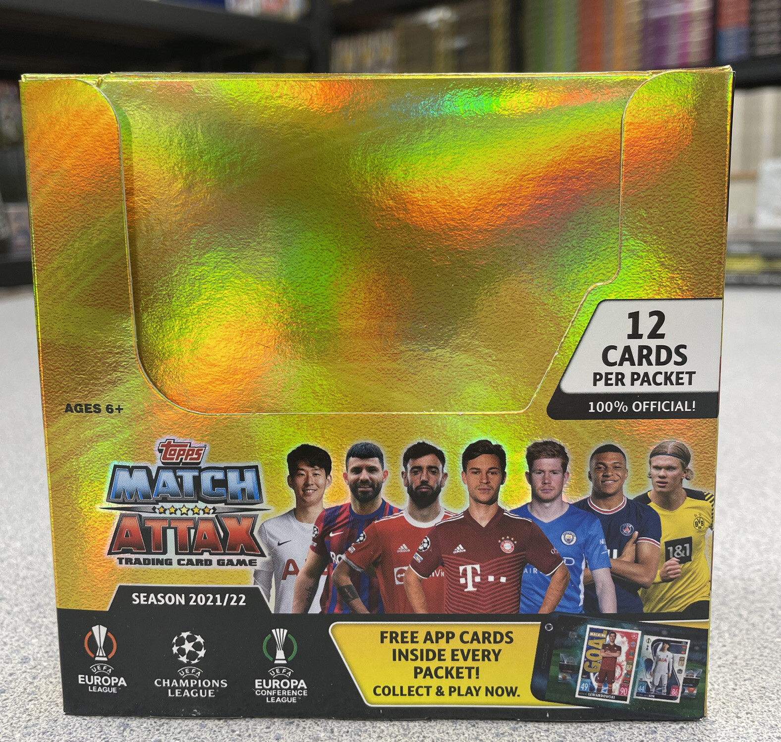 2021/22 Topps Match Attax Champions League 24 Pack Box