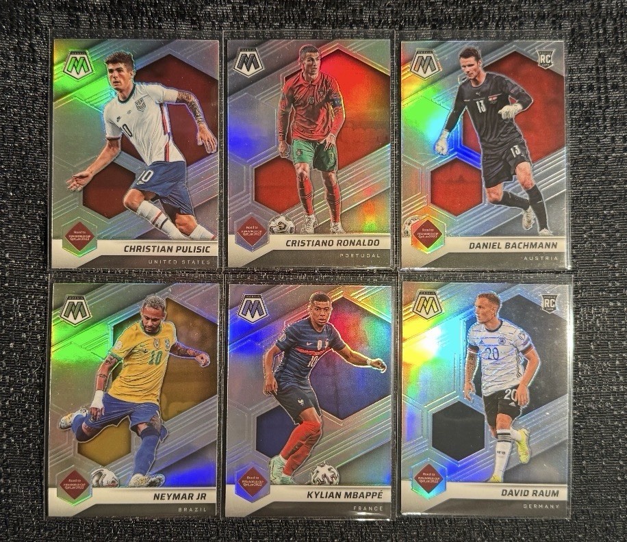2021-22 Mosaic FIFA Road to World Cup SILVER Complete Your Set You Pick Card