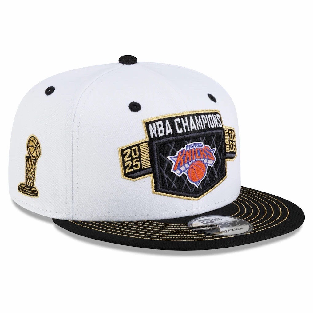 New York Knicks New Era NBA 2026 Champions 9FIFTY Locker Room Snapback Hat