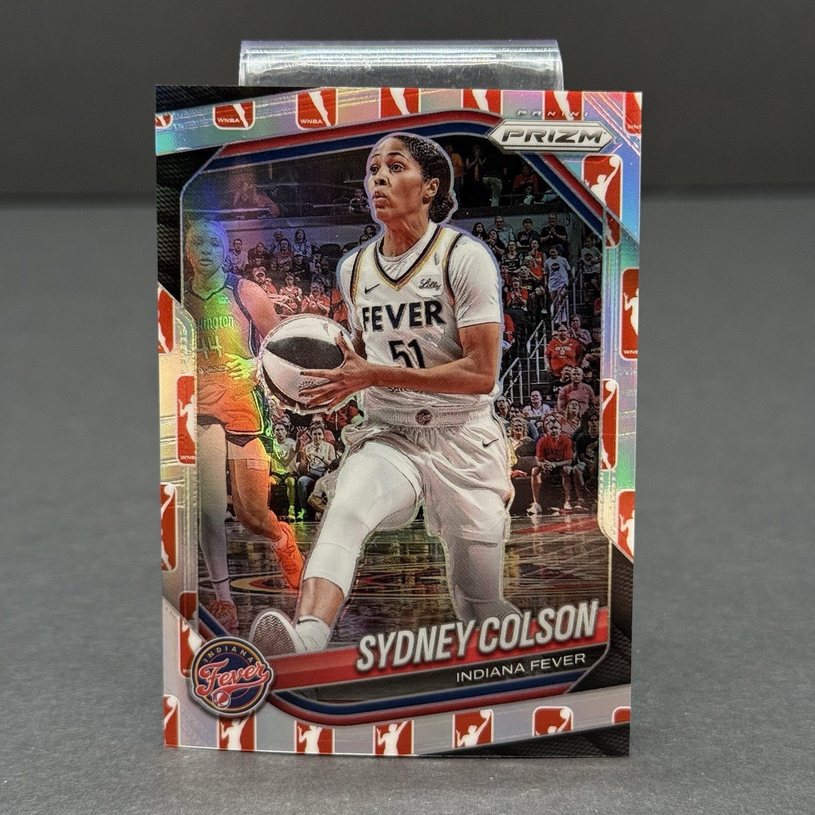 2025 Panini Prizm WNBA Basketball Sydney Colson #1 WNBA Logo Prizm
