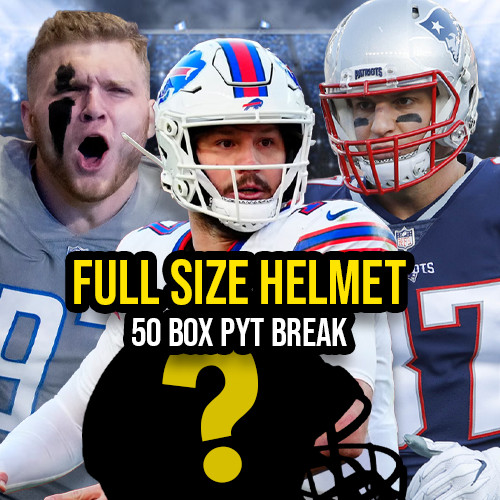 Livestream Exclusive Full Size Helmet RANDOM TEAM Break Spot