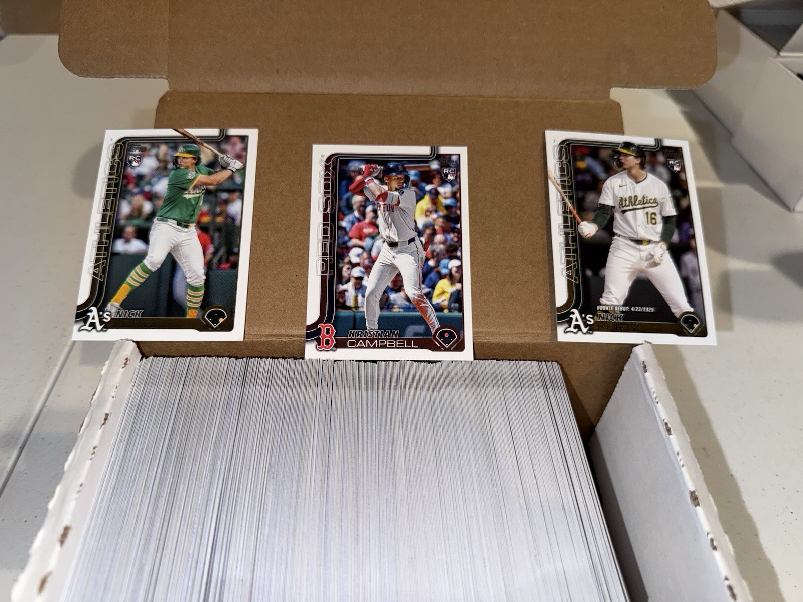 2025 Topps Update Series Complete Base Set (#US1-US350) Kurtz Baldwin Sasaki