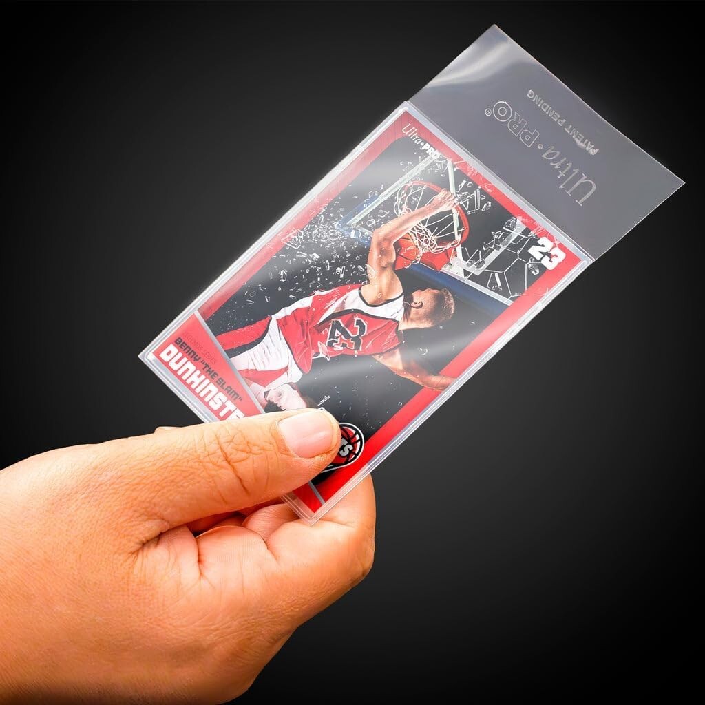 Ultra PRO – 25Ct. Transparent Card Preserver Semi Rigid Back, Soft Front