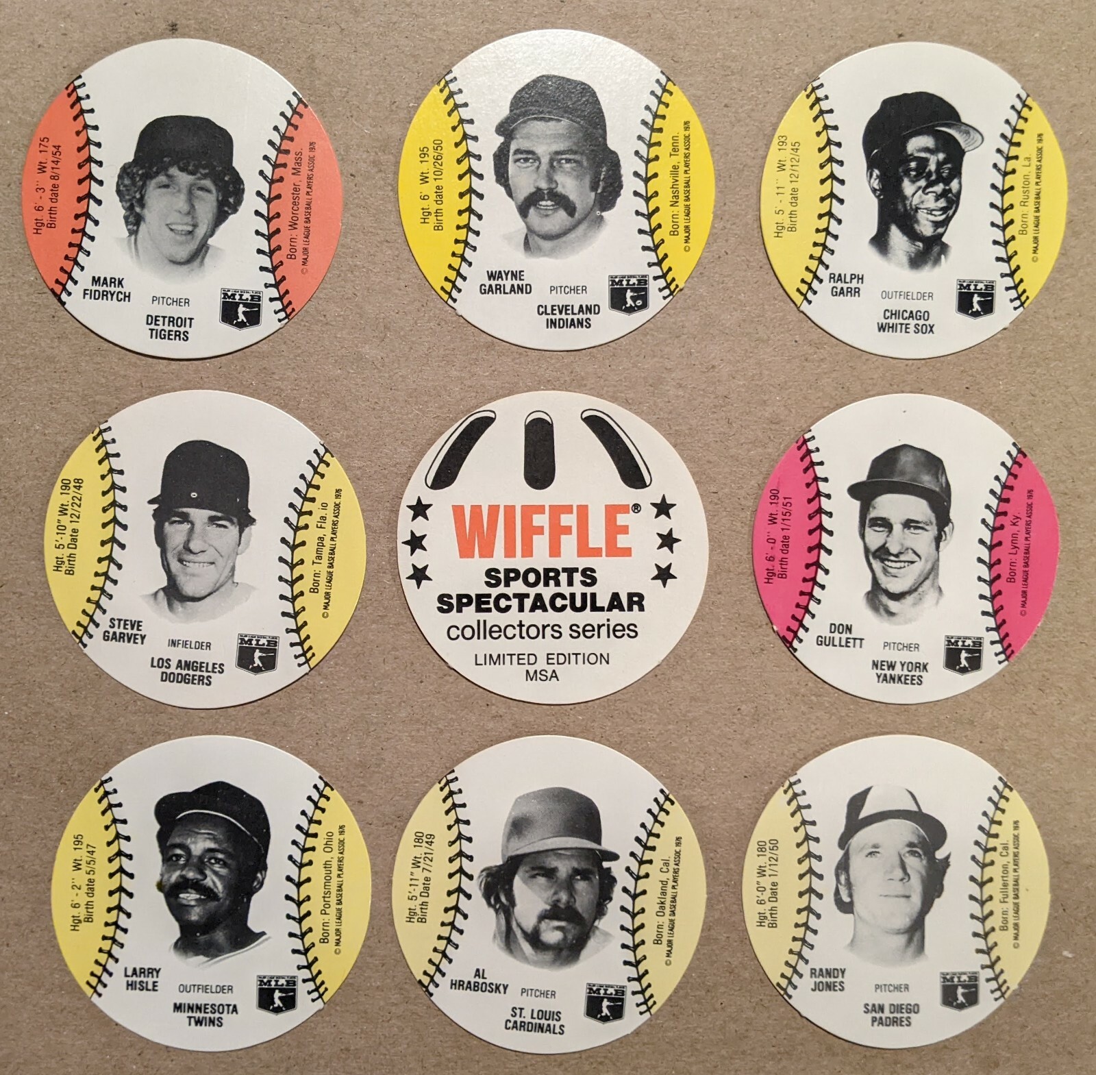 U Pick 1976 MSA Discs – Wiffle Crane Orbaker’s Isaly’s Dairy Isle – Near Mint