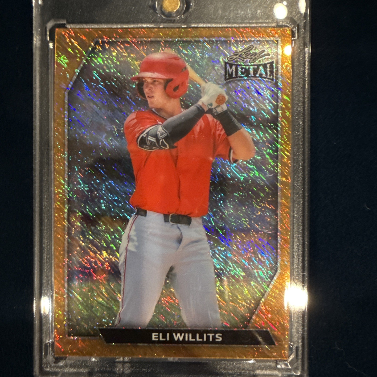 2026 Leaf Metal Eli Willits Gold Shimmer 1/1