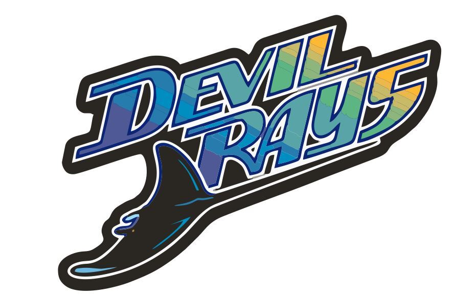 Tampa Bay Rays MLB Baseball Sticker Decal S281