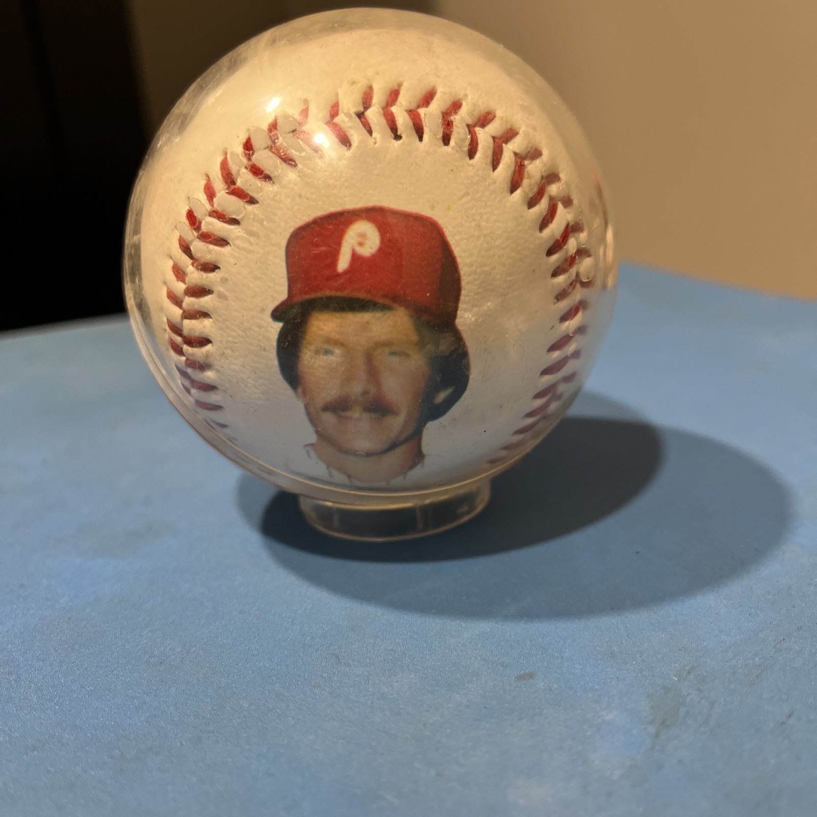 Philadelphia Phillies Mike Schmidt Baseball With Protector -no stand