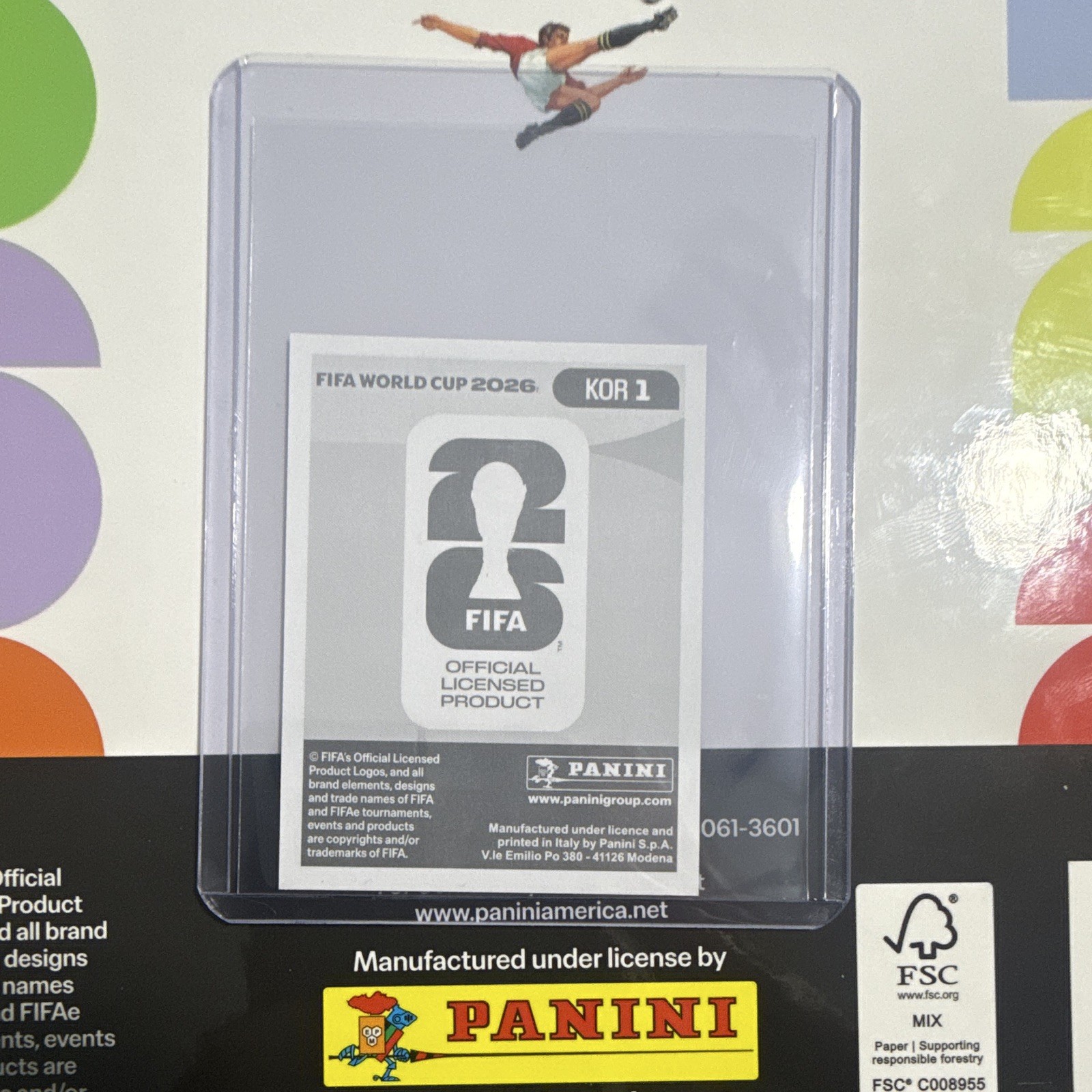Panini FIFA World Cup 2026 KFA Club Badge/Logo Soccer Sticker KOR 1 Hologram