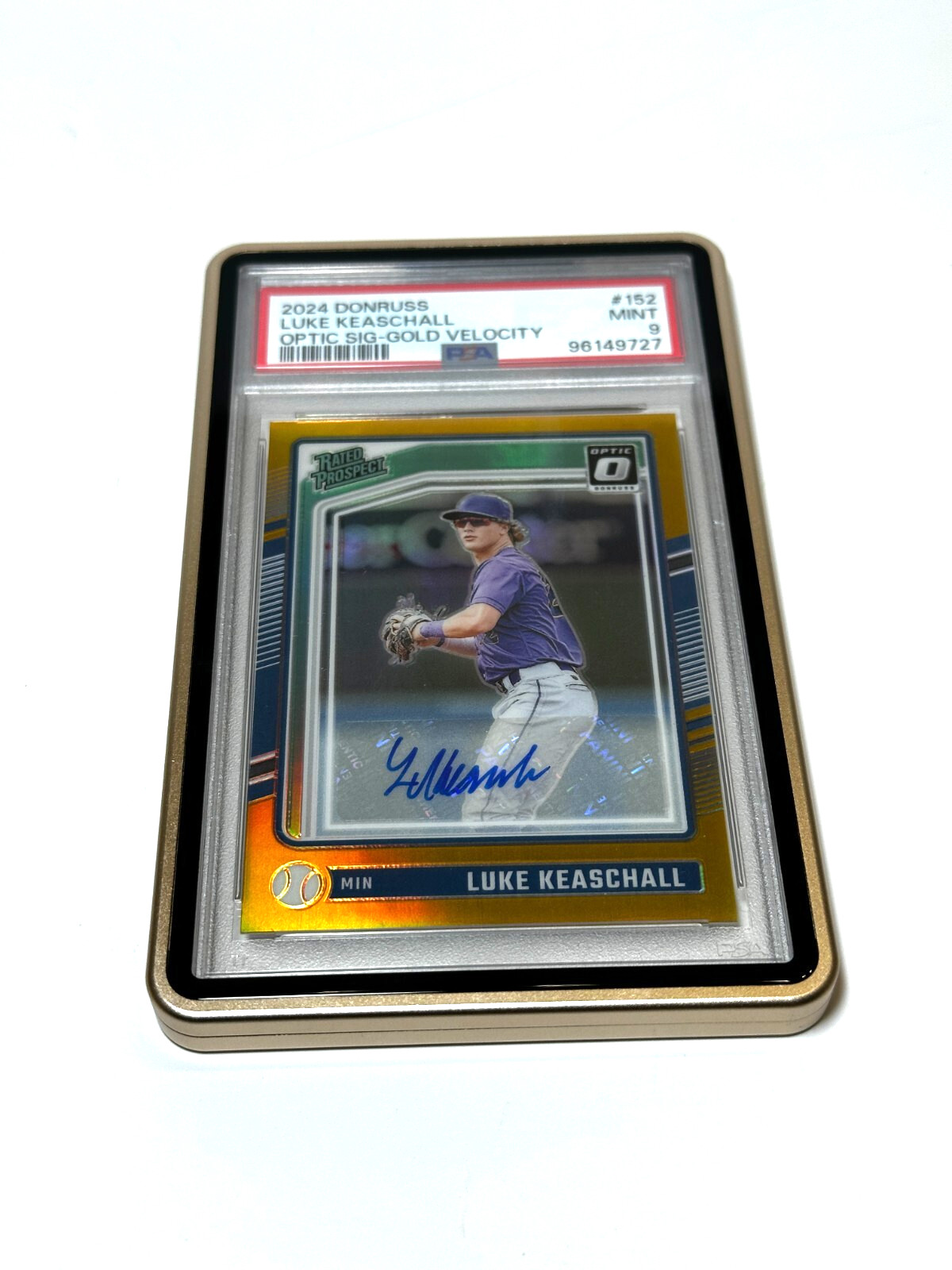 PSA Aluminum Magnetic Slab Case | Graded Card Guard Protector CGC CSG AGS Cards