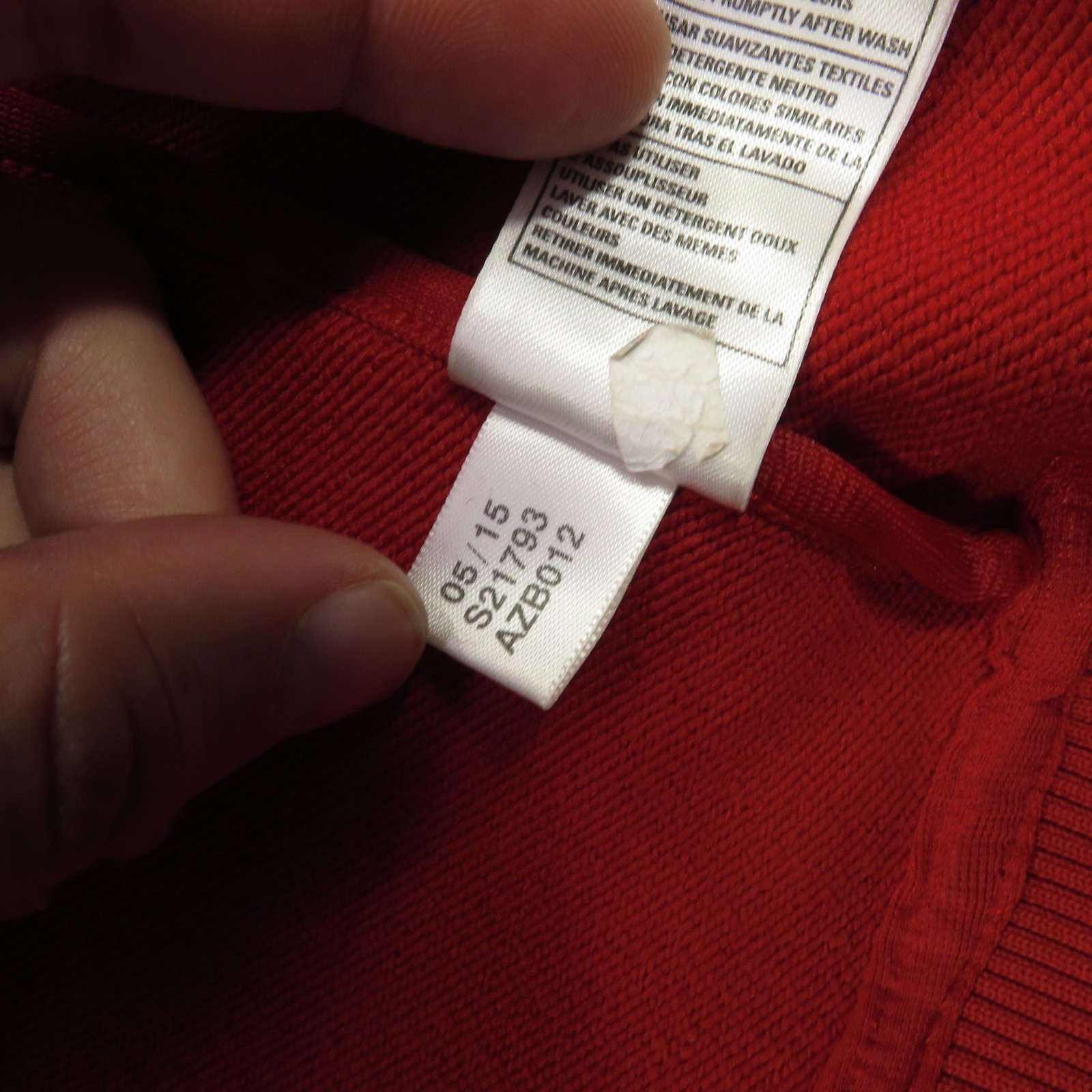 Nebraska Cornhuskers Jacket Mens Large Player Issued Huskers Warmup Shoot Around