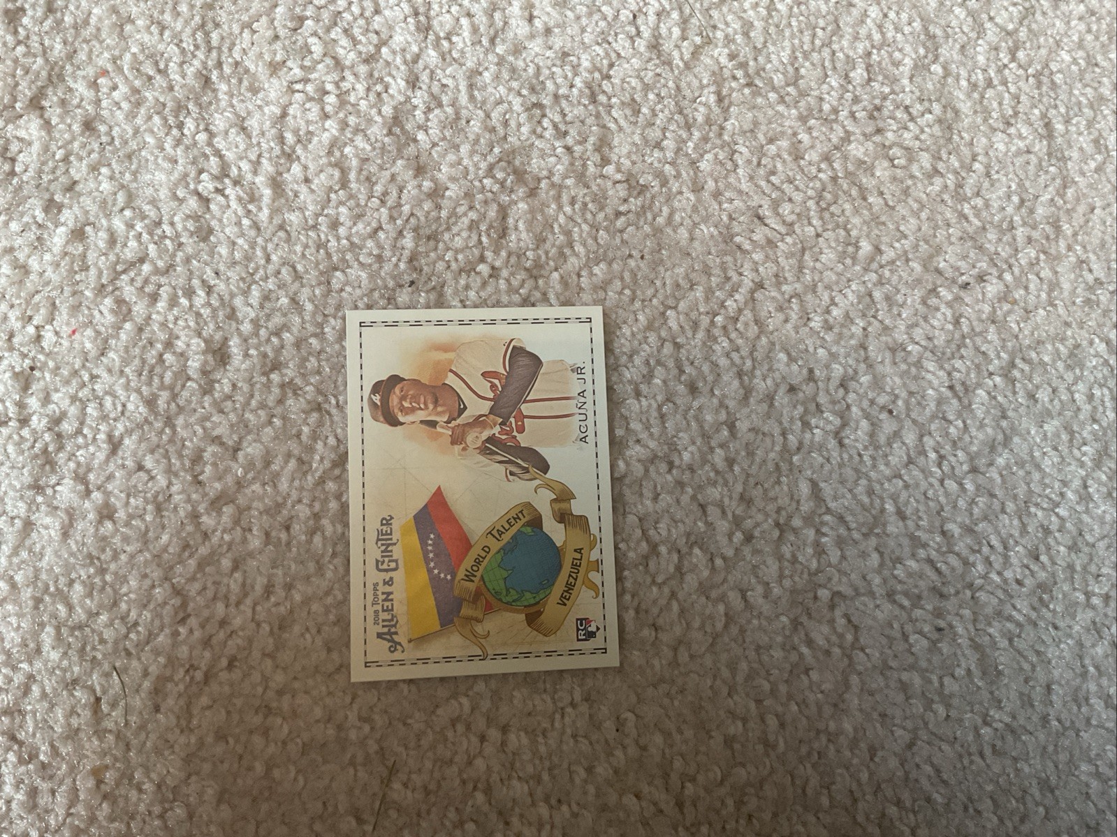 2018 Topps Allen & Ginter – World Talent Ronald Acuña Jr. #WT-2 (RC)