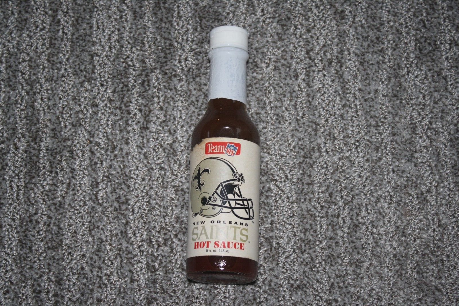Vintage Team NFL New Orleans SAINTS Hot Sauce 5 fl. oz. SEALED Harry’s Rank #21