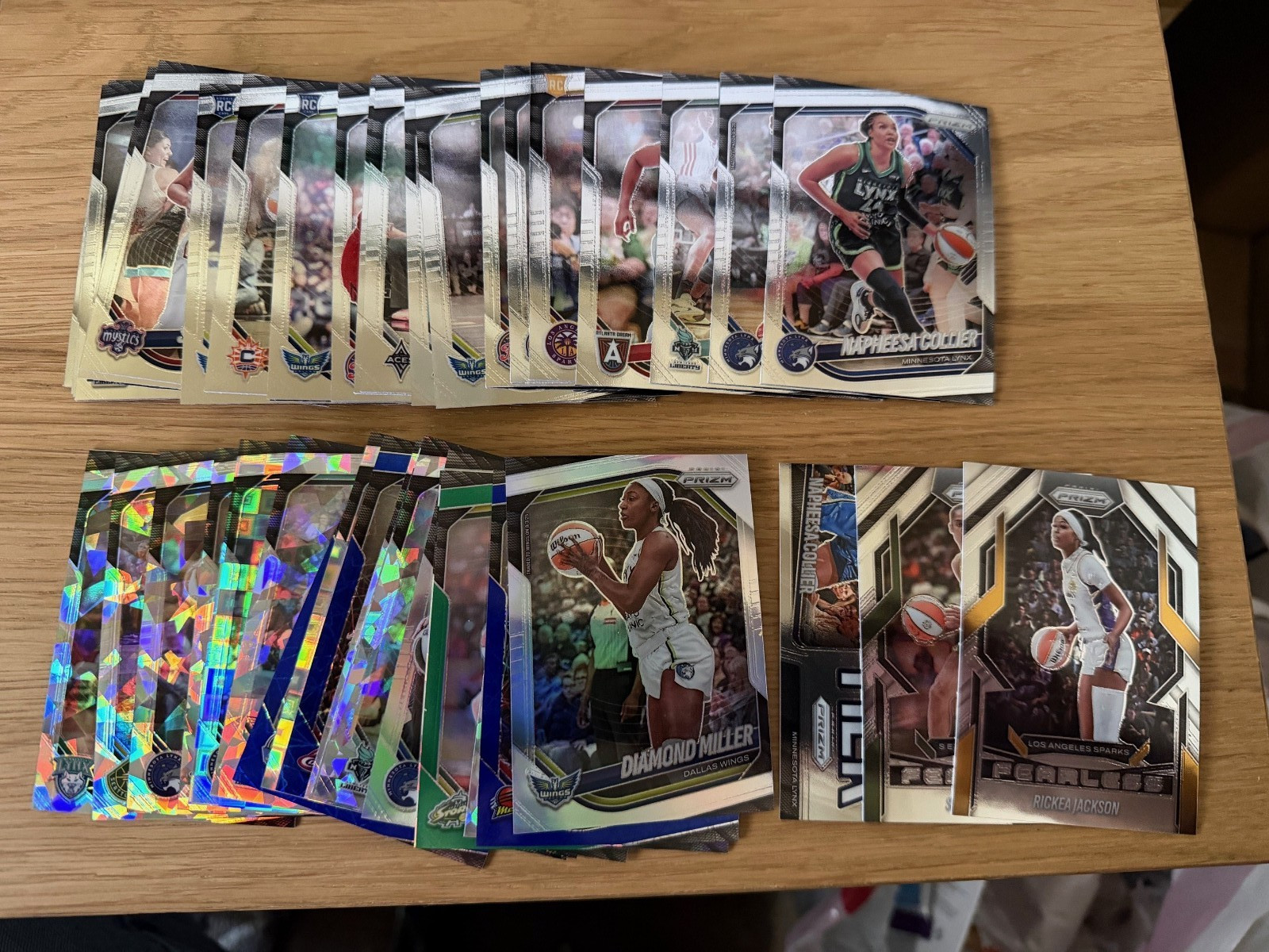2025 Panini Prizm WNBA Base Singles #1-150 Complete Your Set Pick Your Card