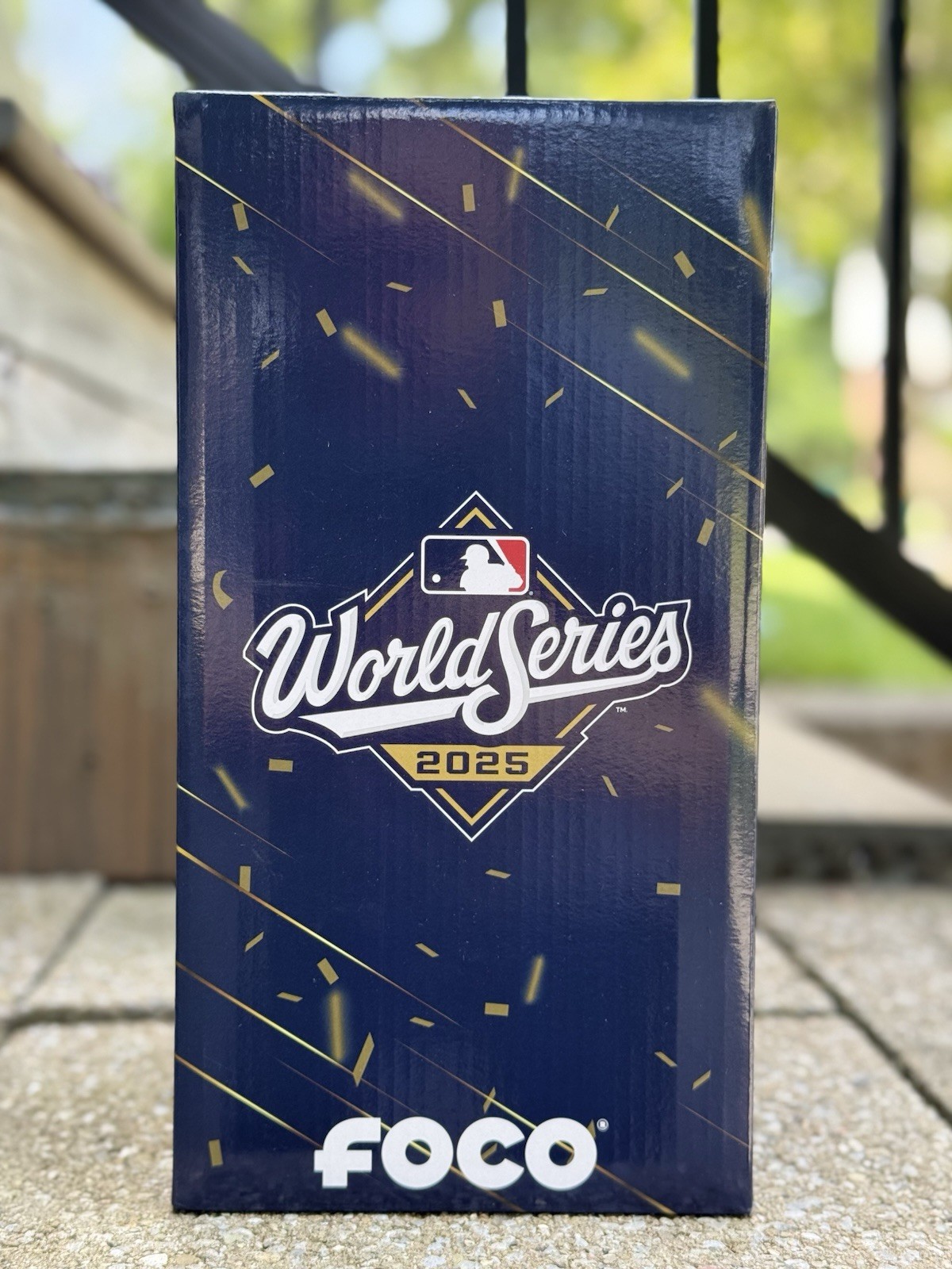 LA Dodgers 2025 Back 2 Back World Series Champs Mini Bobblehead FOCO NEW