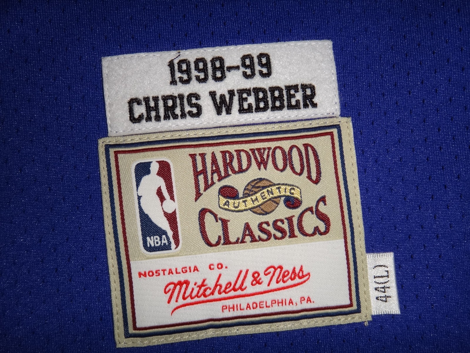 Men’s Chris Webber 1998-99 Mitchell & Ness Sacramento Kings Authentic Jersey NWT