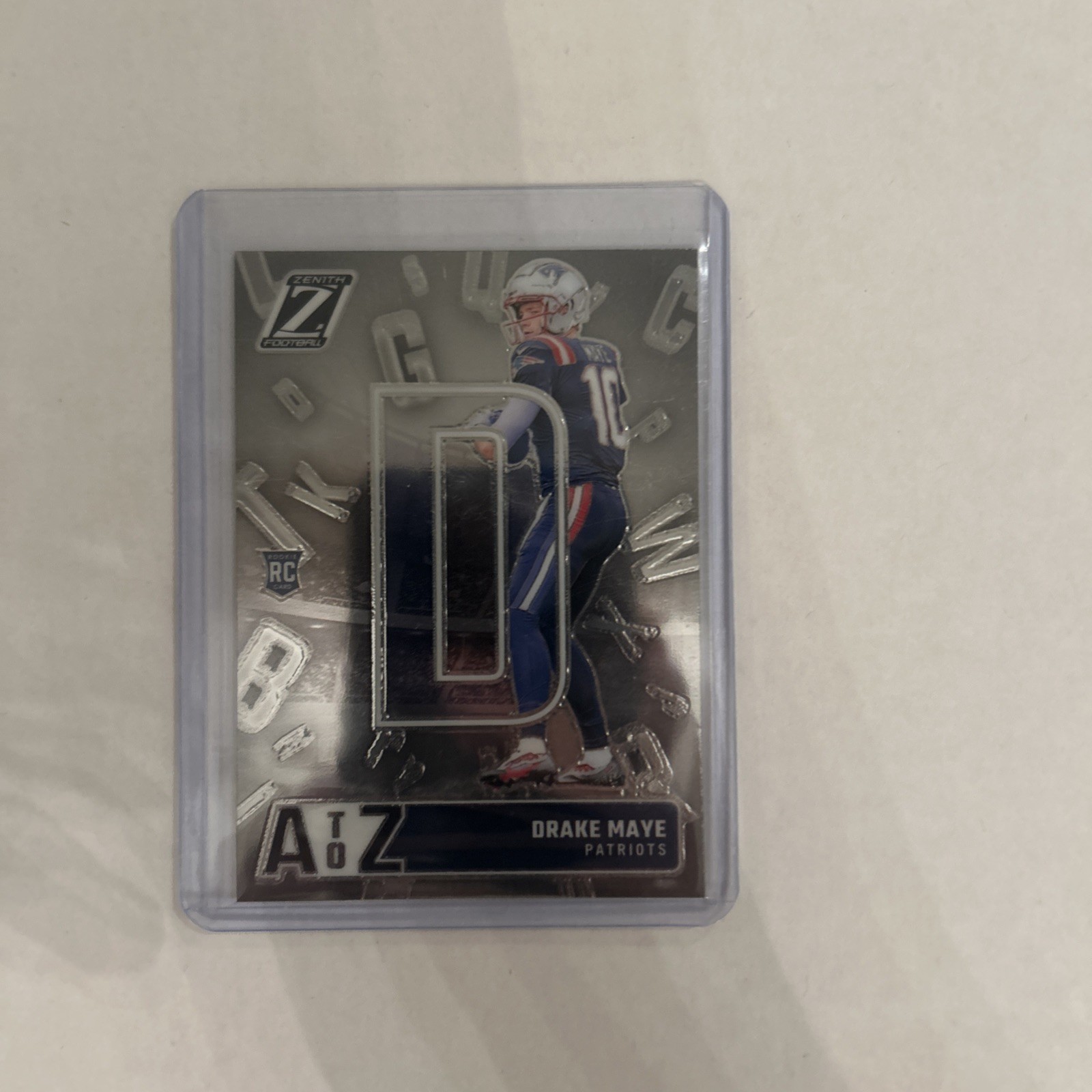 2024 Panini Zenith – A to Z Drake Maye #4 (RC) 🔥