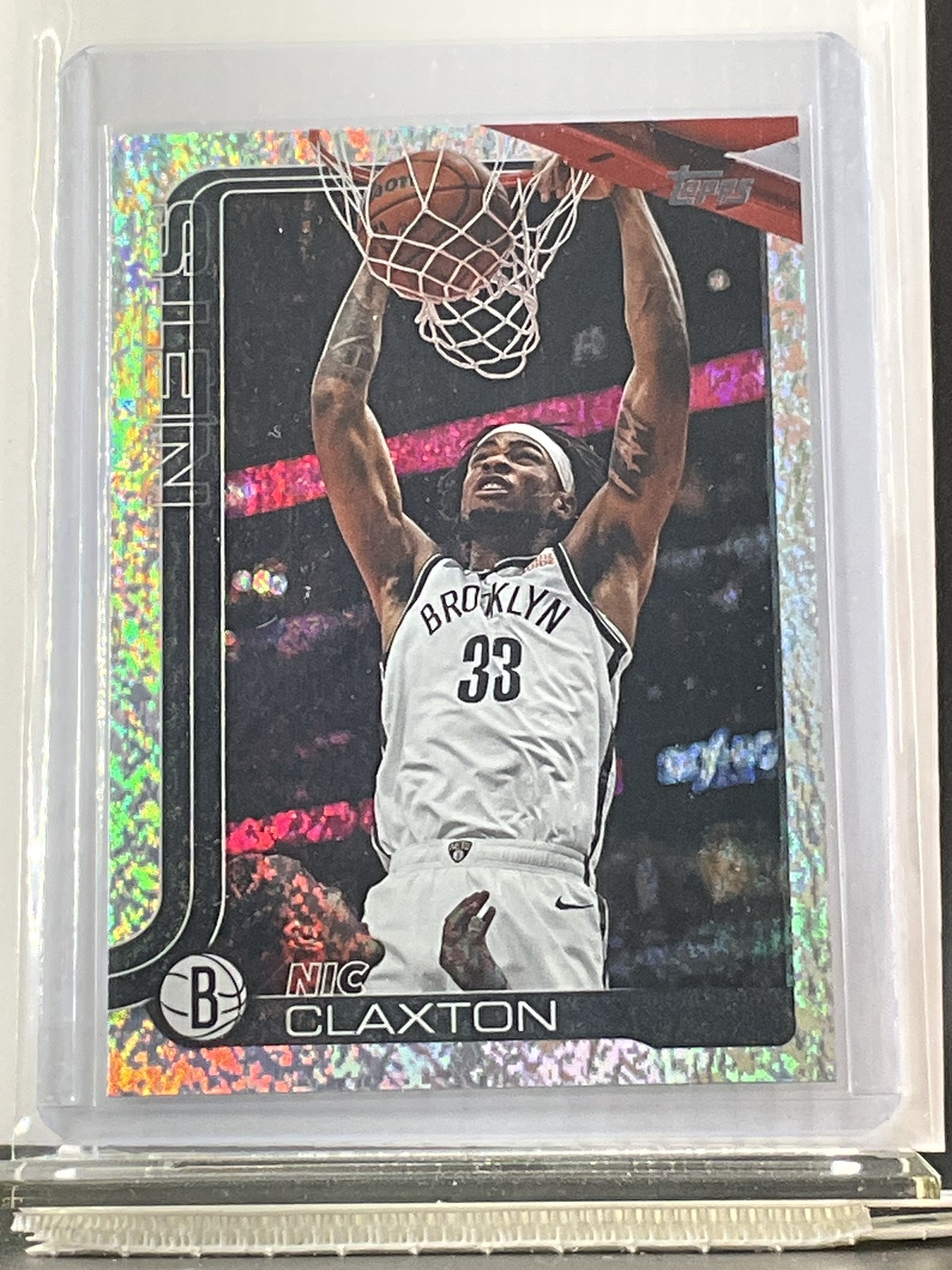 2025-26 Topps #10 Nic Claxton Sand glitter – 22100