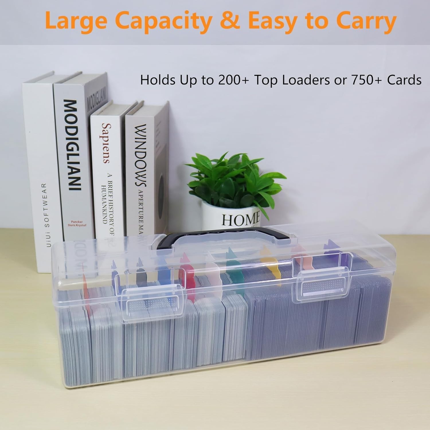 Large Capacity Card Holder, Waterproof with Buckle Closure for Safe Storage