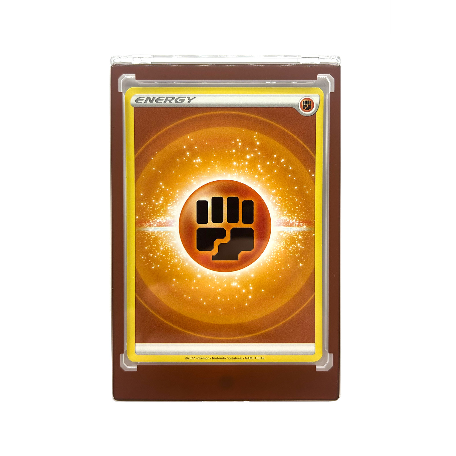 CF Magnetic Card Holder One Touch Case BROWN BORDER – 35PT-260PT Sizes
