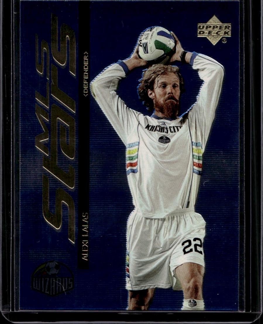 1999 Upper Deck MLS #M6 Alexi Lalas MLS Stars (A)