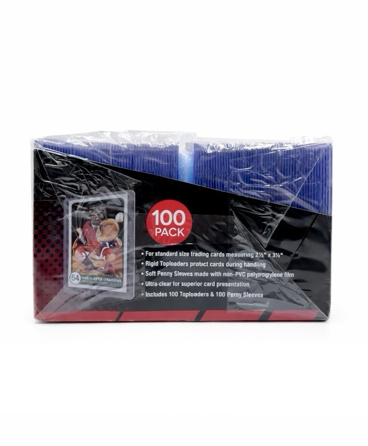Ultra Pro Top Loaders3″× 4″ 100ct & 100 Penny Sleeves Bundle – NEW READ