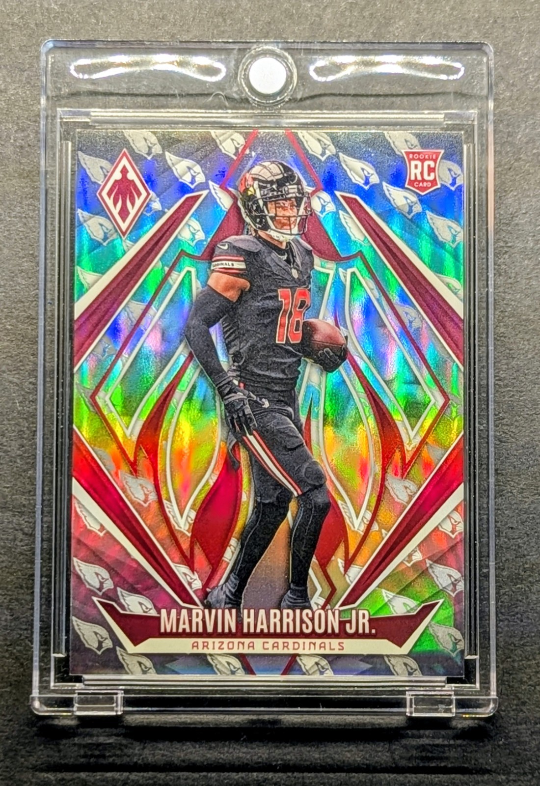 MARVIN HARRISON JR. Rookie 2024 Phoenix NFL Logo Prizm SP /299 RC