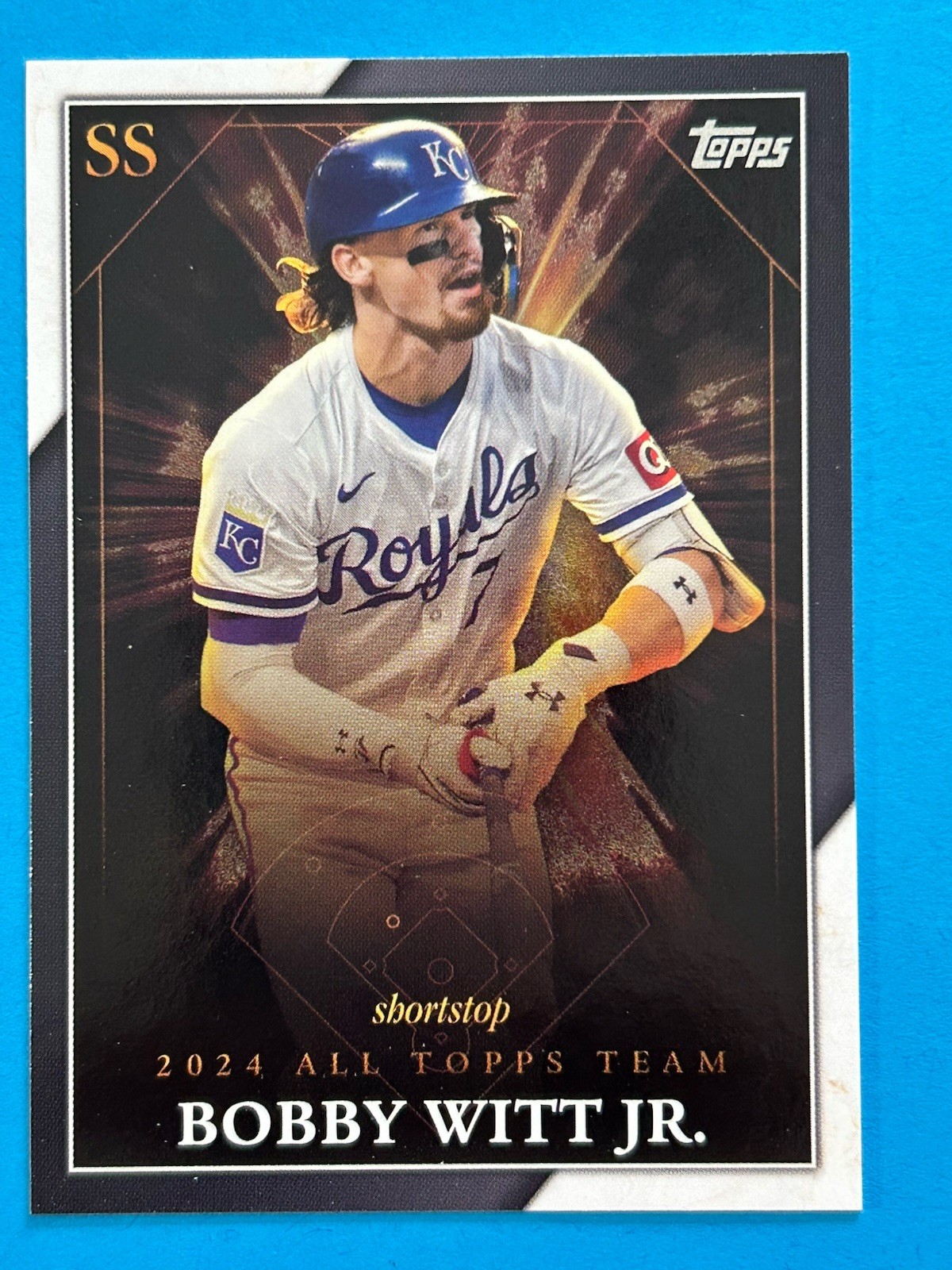 Bobby Witt Jr. 2025 Topps Series 1 (SP) 2024 All Topps Team Foil #ATT-11 Royals