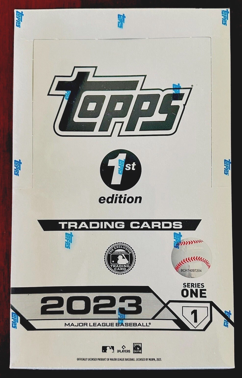 2023 Topps Series 1 1st EDITION Hobby Box Factory Sealed 24 Packs 1 Color/Pack