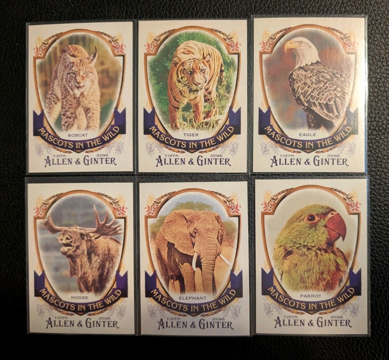 2016 Topps Allen and Ginter Mascots in the Wild Singles you pick fill your set