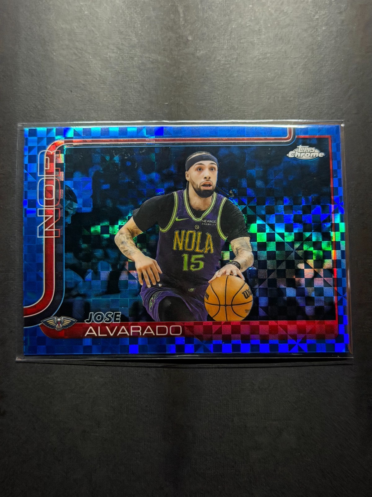 2025-26 NBA Topps Chrome Blue X-Fractors – Pick Your Card