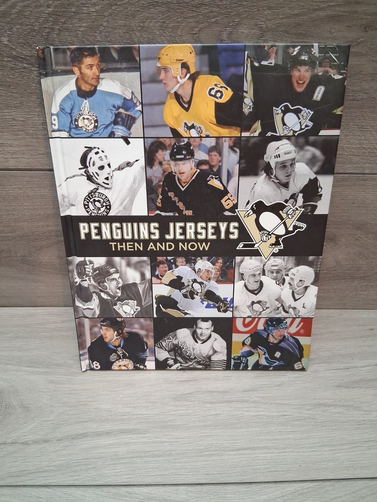 Skybox Press Pittsburgh Penguins Jerseys Then & Now Hardcover Book +letter