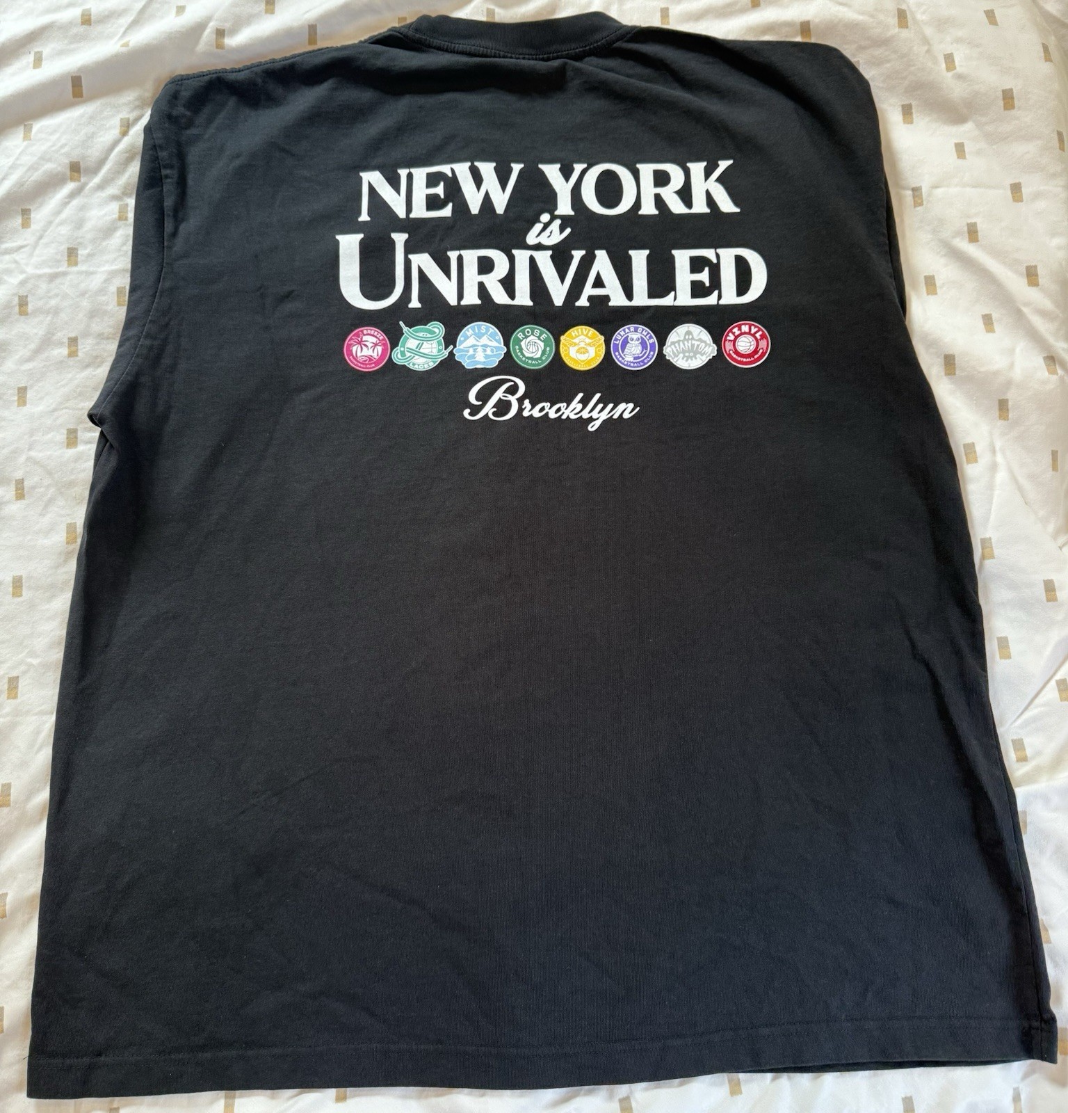 NEW Unrivaled Basketball Brooklyn New York T-Shirt NYC NY XXL 2XL WNBA Liberty