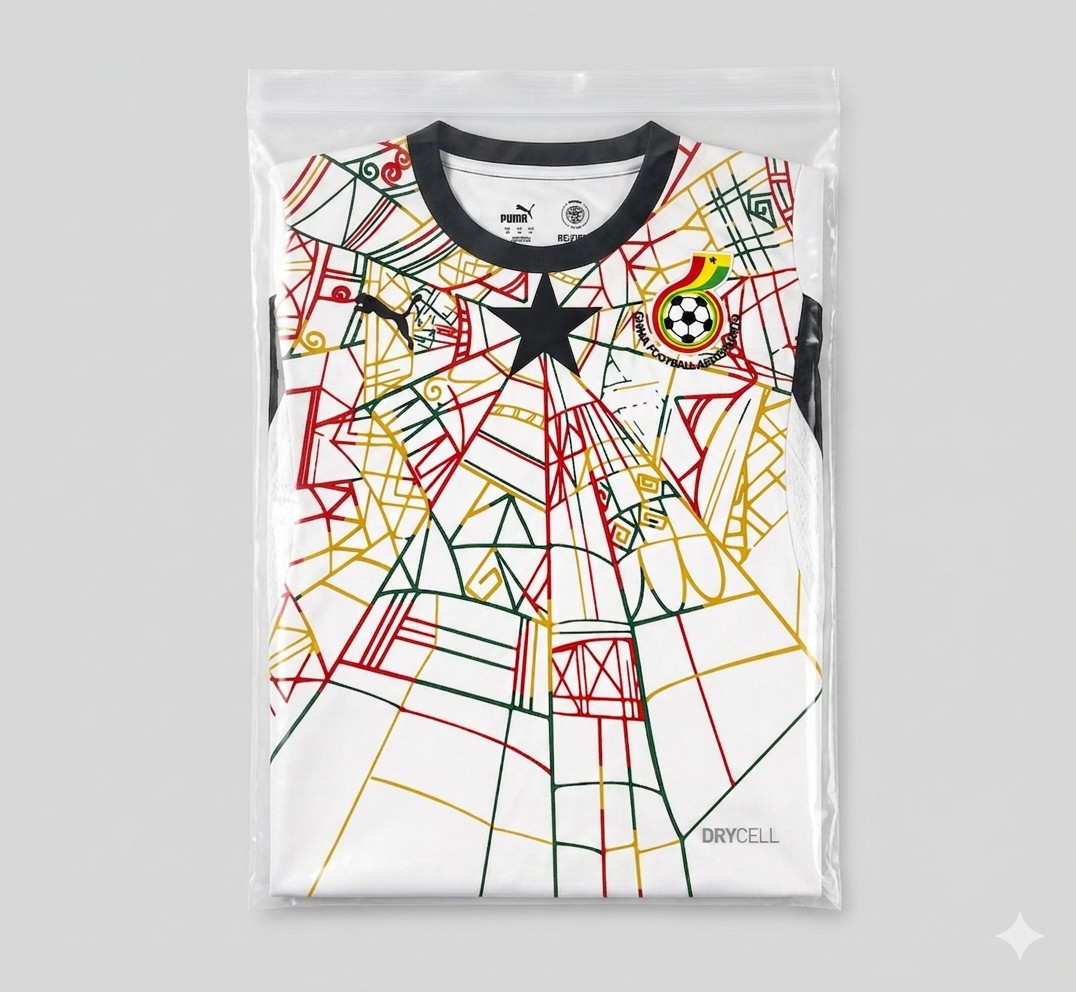Ghana Soccer Jersey All Sizes