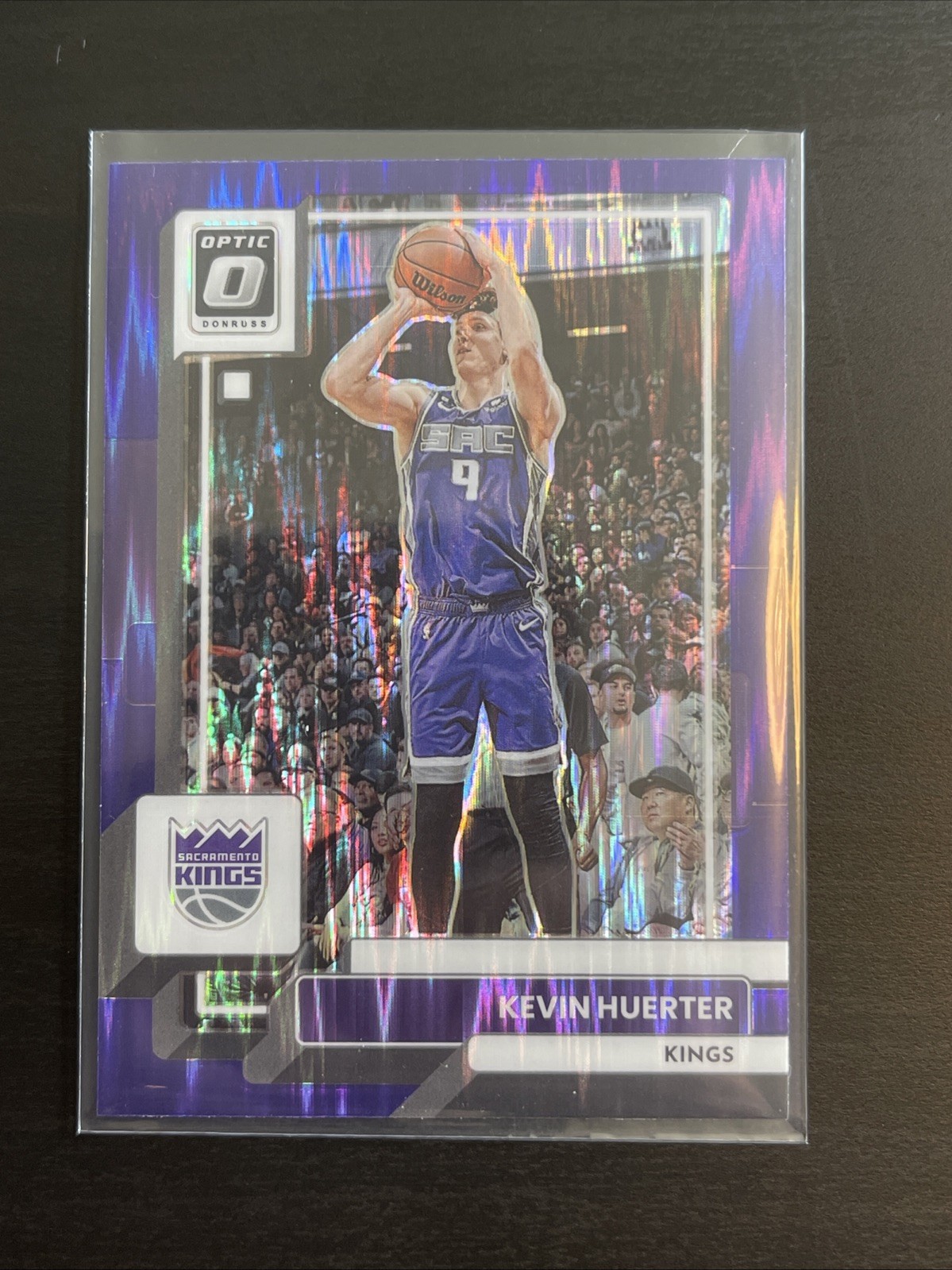2022-23 Panini Donruss Optic KEVIN HUERTER PURPLE SHOCK Parallel #135