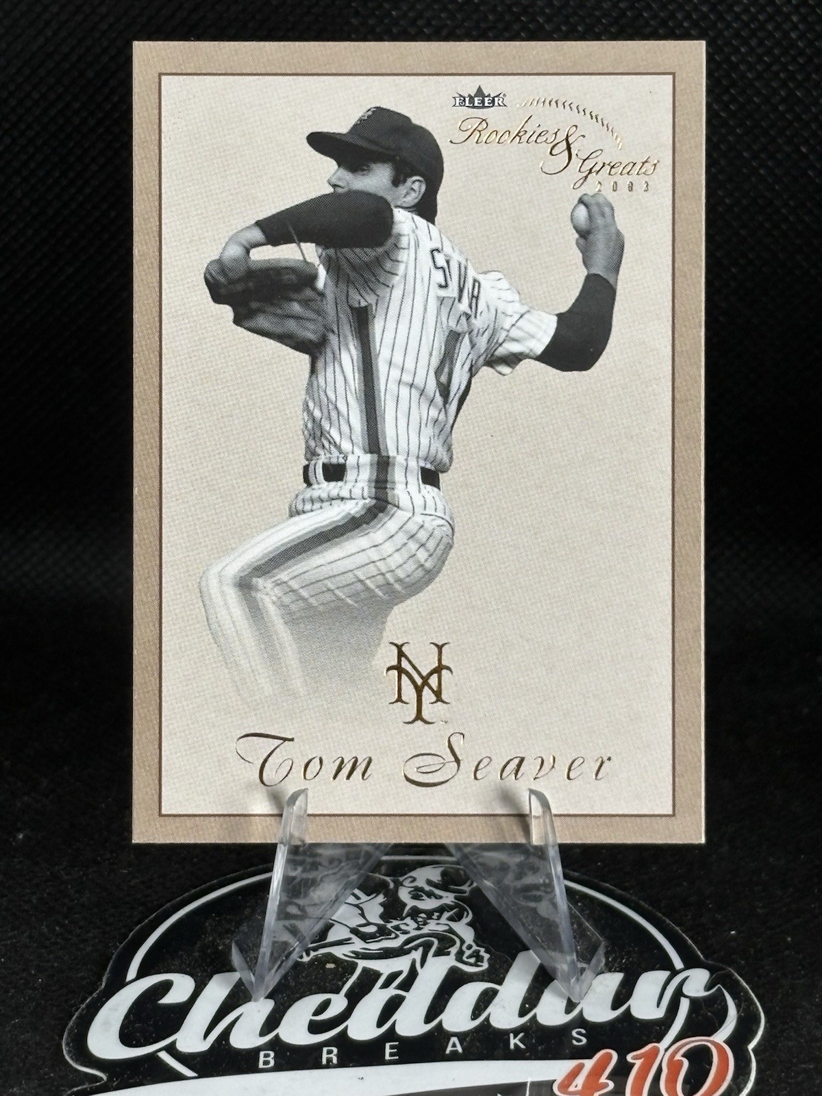 2003 Fleer Rookies & Greats Tom Seaver #66 New York Mets HOF Legend SP