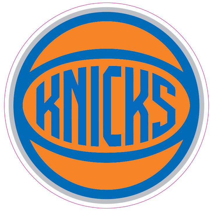 New York Knicks Basketball HTV Heat Transfer Vinyl Iron On (NOT A PATCH)