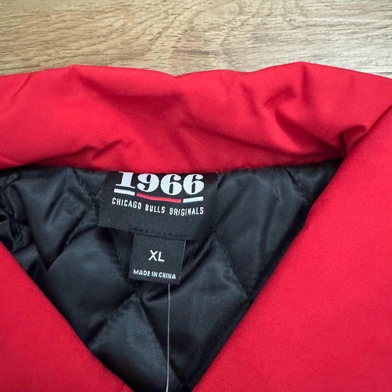 Chicago Bulls 1966 Exclusive Statement Racing Varsity Jacket Sz XL Jordan