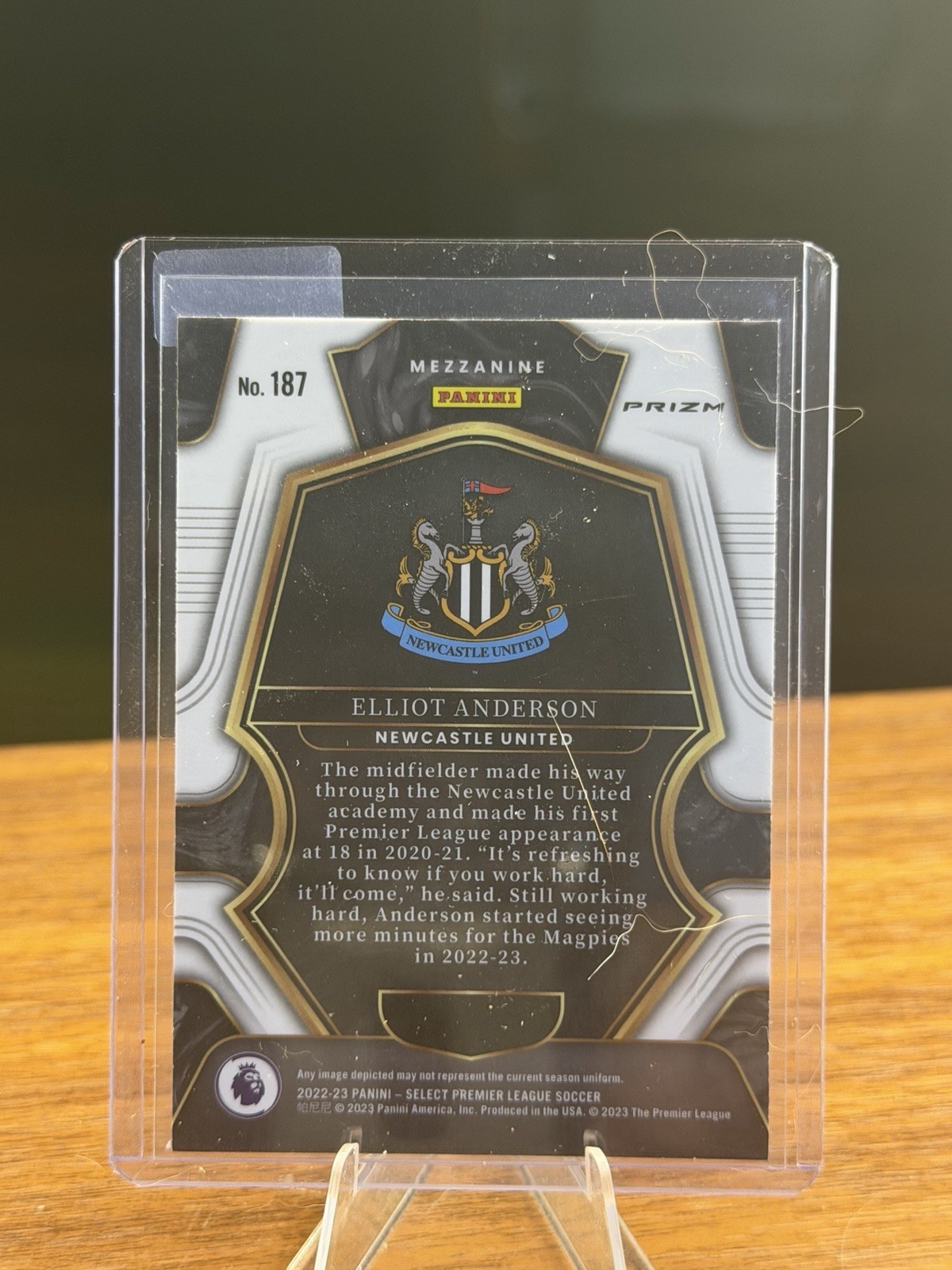 2022-23 Panini Select Premier League – Multi-Color – #187 Elliot Anderson