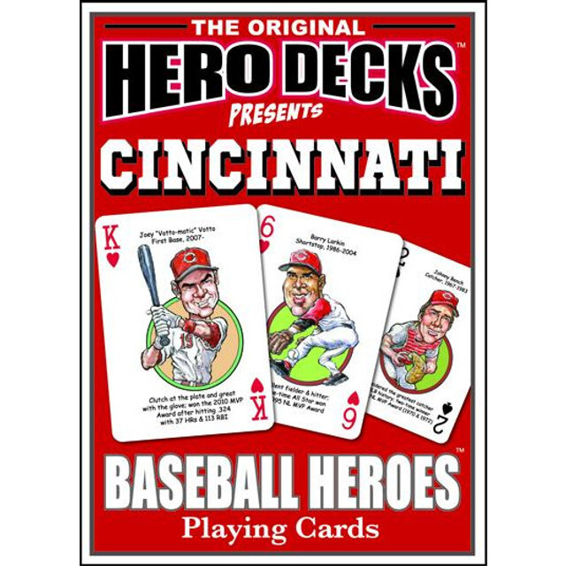 MLB Baseball Hero Decks Caricature 52 Playing Cards rare custom Parody art