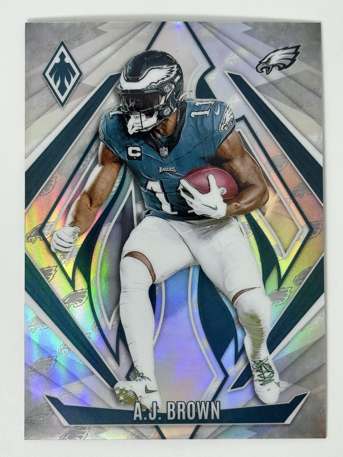 2024 Panini Phoenix Team Logos #/299 #1 A.J. Brown Philadelphia Eagles