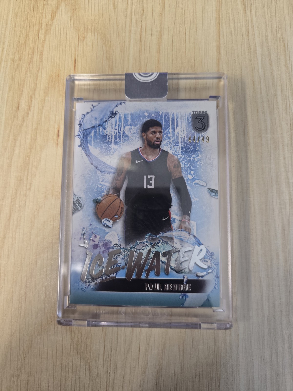 2023-24 Topps 3 Ice Water Paul George IW-9 44/49