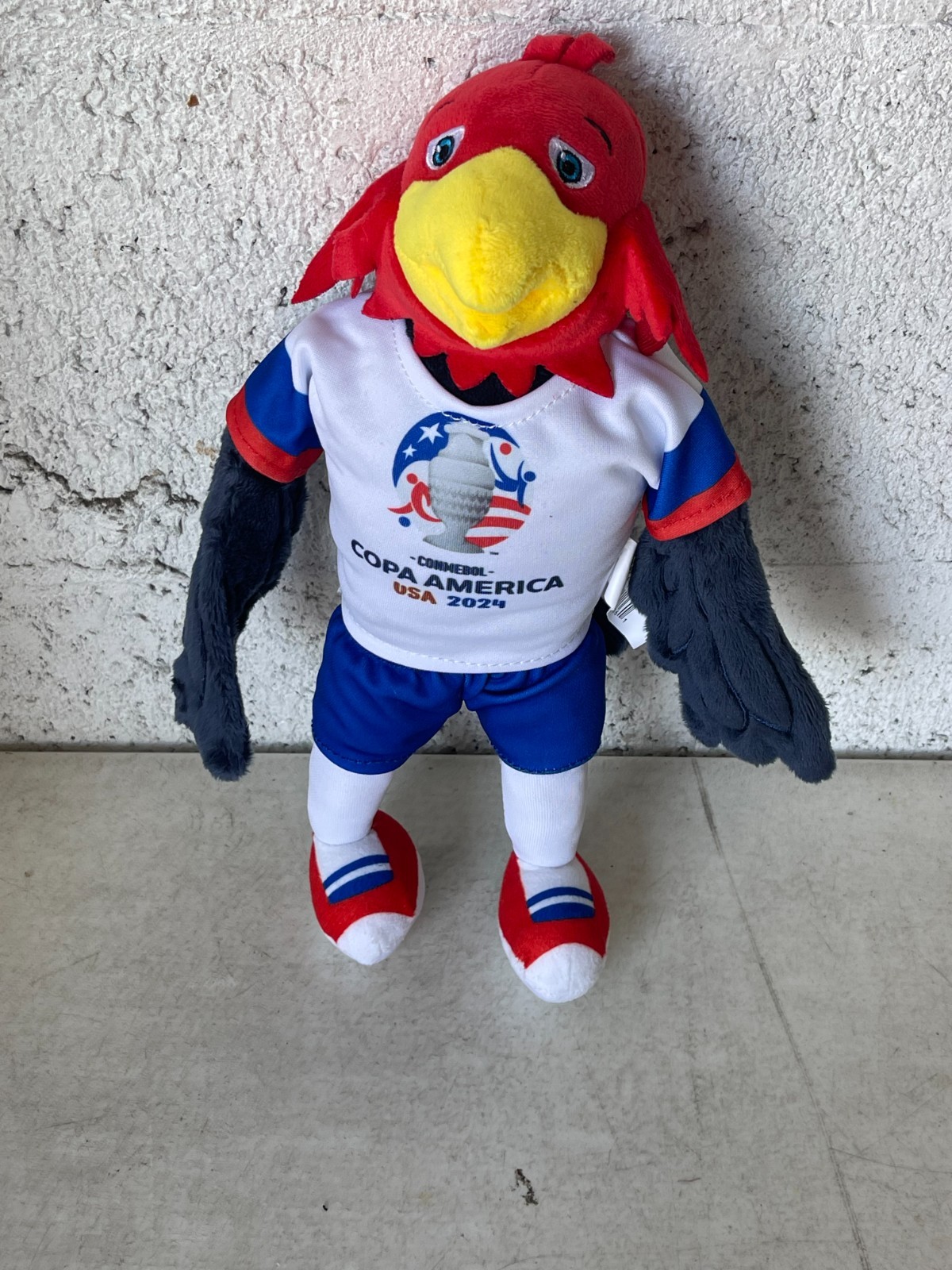 Conmebol Copa America USA 2024 Plush Eagle Plush Multicolor 12″ Poseable