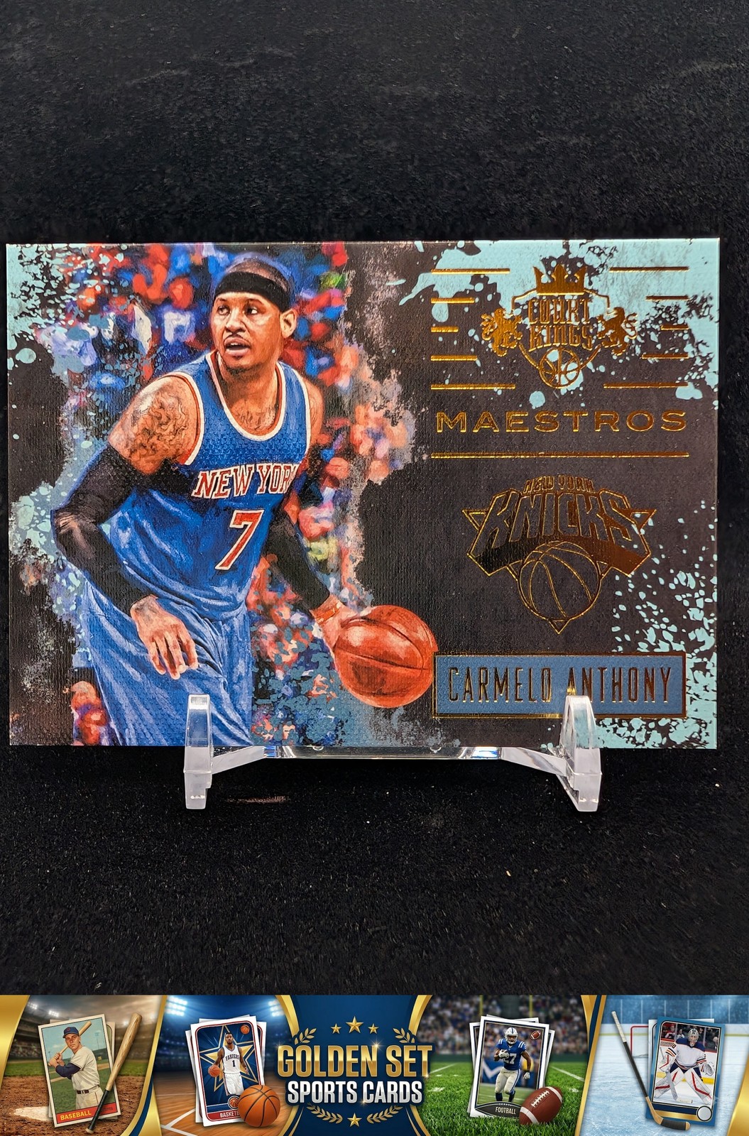 2016-17 Panini Court Kings #39 Carmelo Anthony Maestros