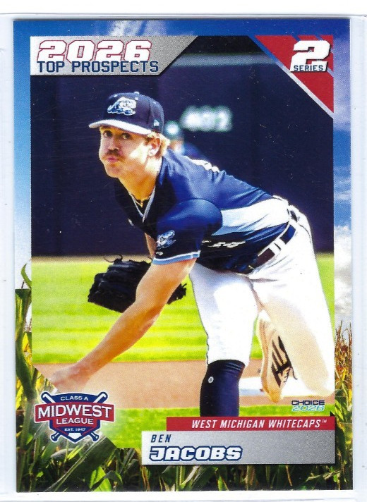 2026 Midwest League Top Prospects Series 2 Ben Jacobs
