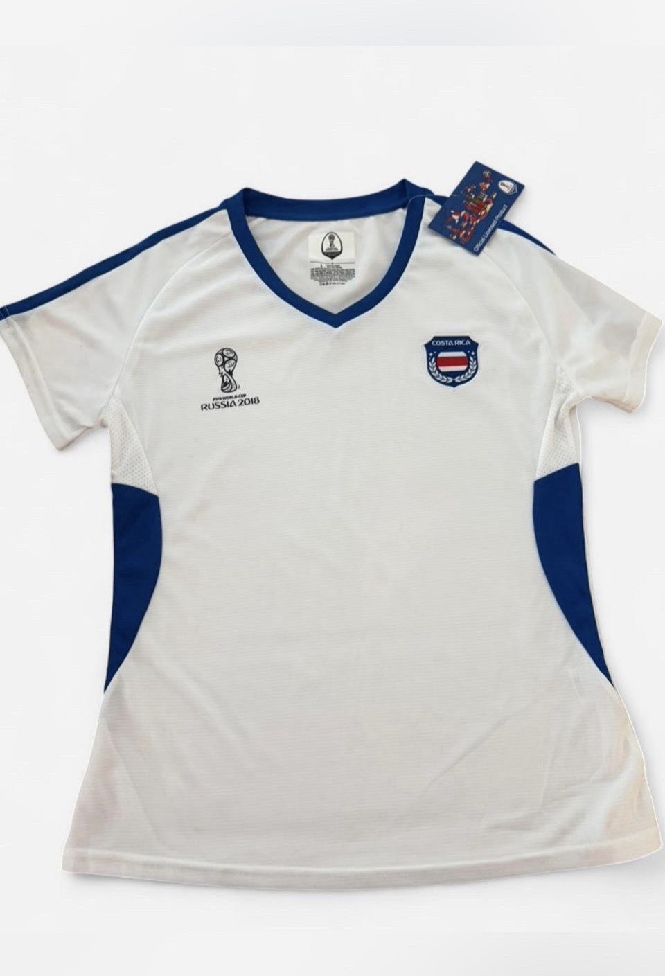 Costa Rica 2018 World Cup white & blue jersey #football #costarica