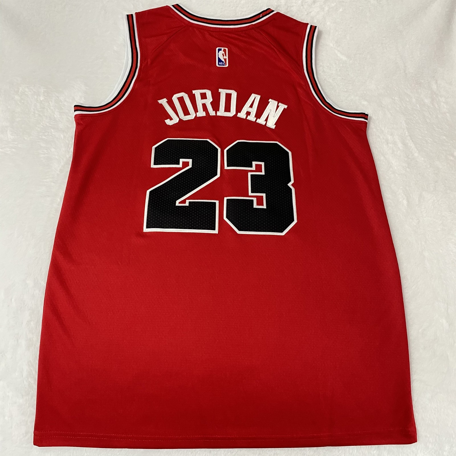 Michael Jordan #23. Red jersey. Sewn style. Fan jersey. Men’s. Sizes S-2XL