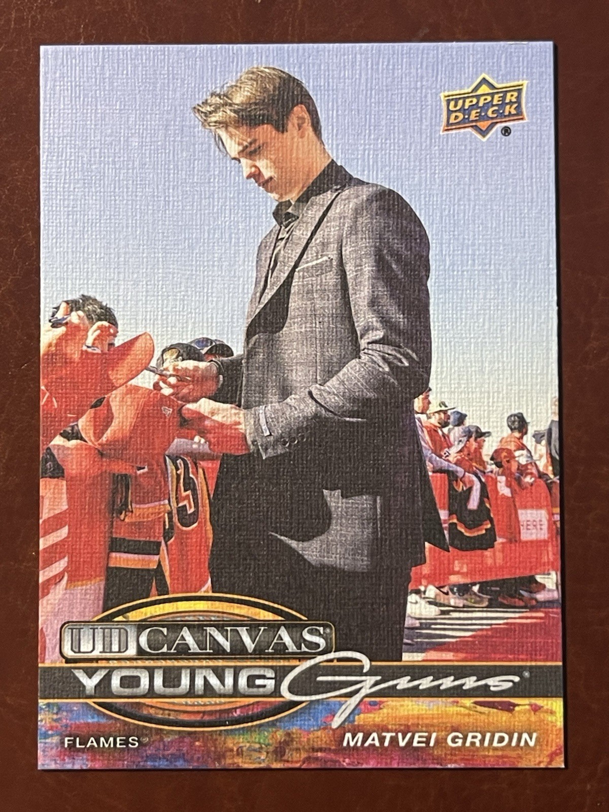 2025-26 Upper Deck Series 2 – Matvei Gridin Young Guns Canvas #C-235 (RC)